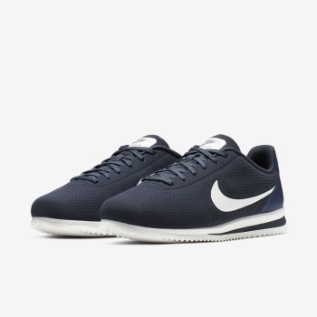 Nike Cortez Ultra Moire - Férfi Utcai Cipő - Sötétkék/Fehér